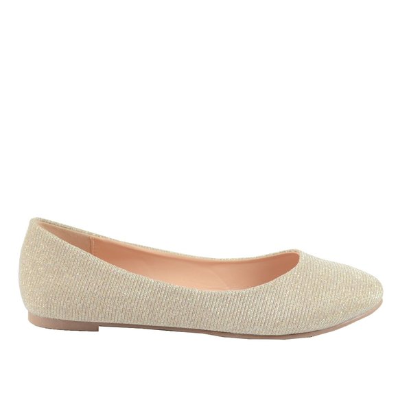 Chase + Chloe Shoes - Women's Ballet Flat Round